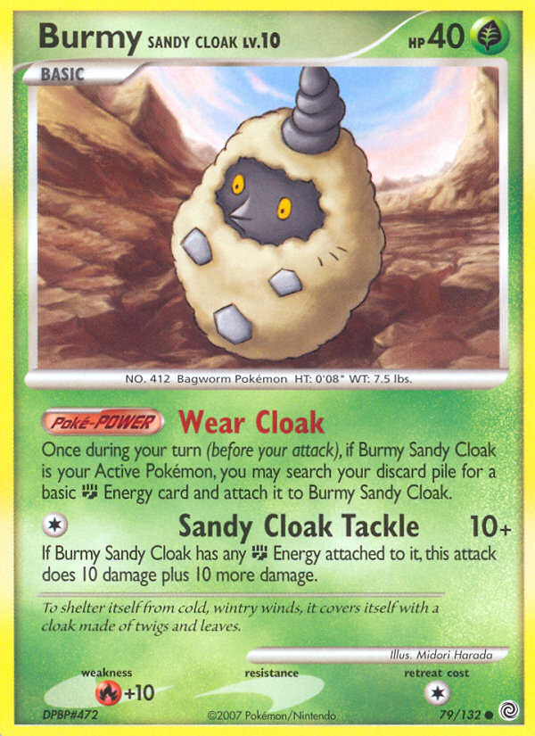 Burmy Sandy Cloak (79/132) [Diamond & Pearl: Secret Wonders] - The Mythic Store | 24h Order Processing