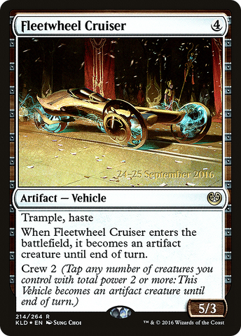 Fleetwheel Cruiser [Kaladesh Prerelease Promos] - The Mythic Store | 24h Order Processing