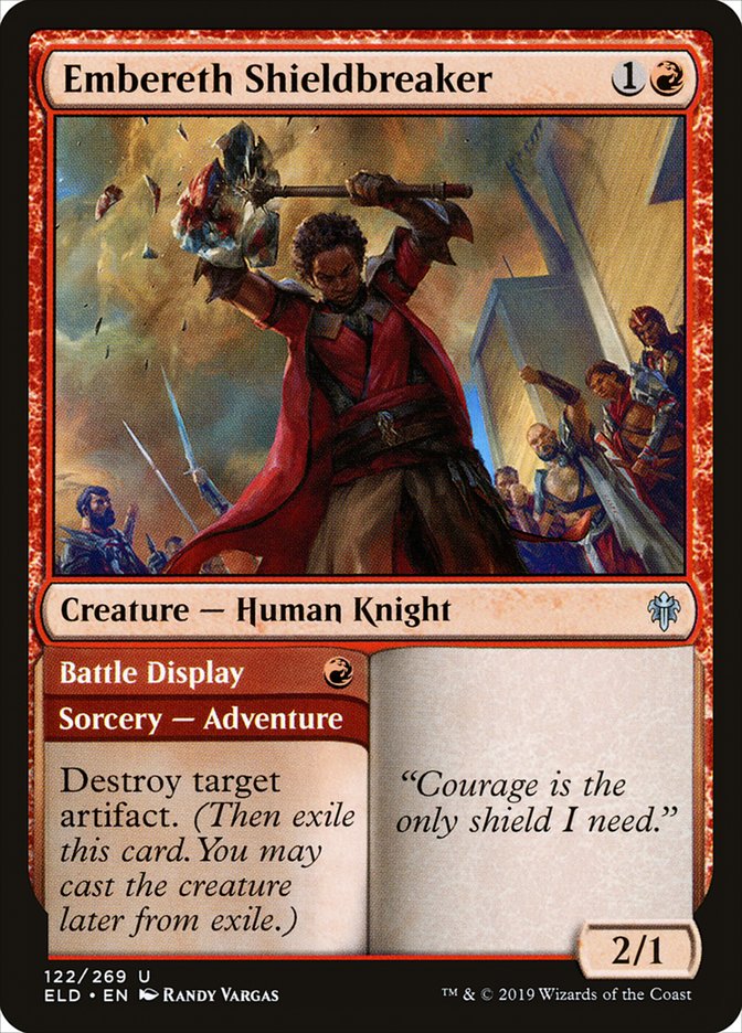 Embereth Shieldbreaker // Battle Display [Throne of Eldraine] - The Mythic Store | 24h Order Processing