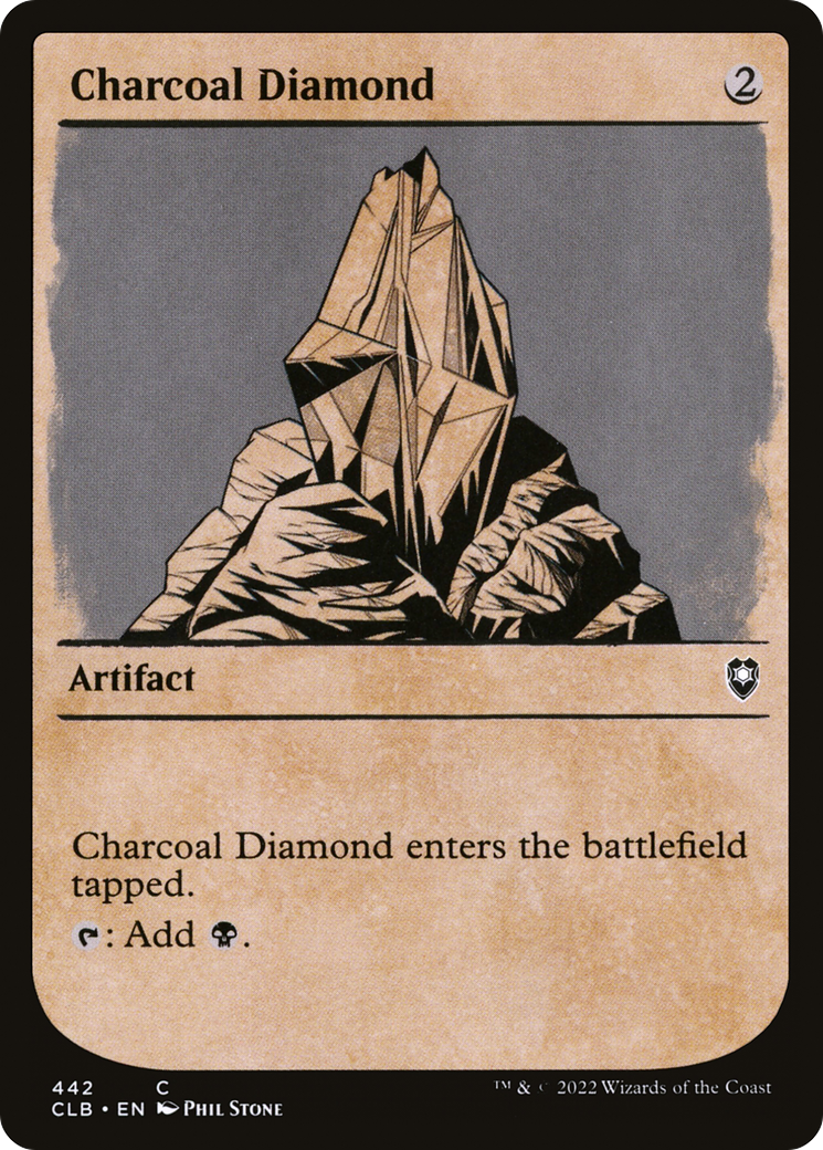 Charcoal Diamond (Showcase) [Commander Legends: Battle for Baldur's Gate] - The Mythic Store | 24h Order Processing