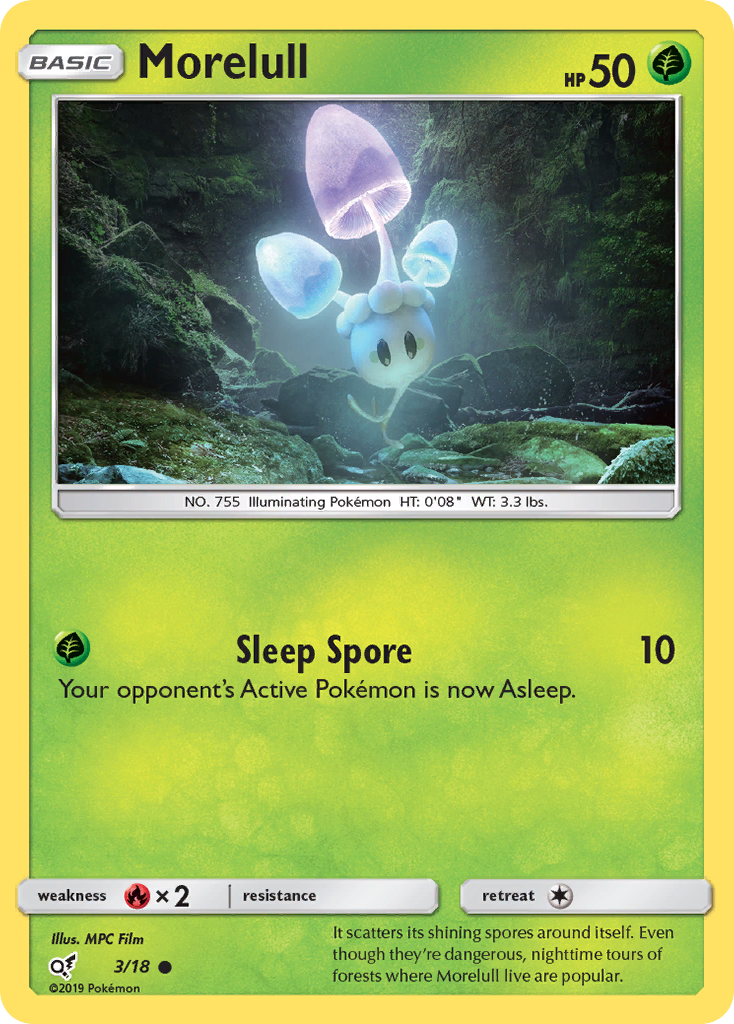 Morelull (3/18) [Sun & Moon: Detective Pikachu] - The Mythic Store | 24h Order Processing