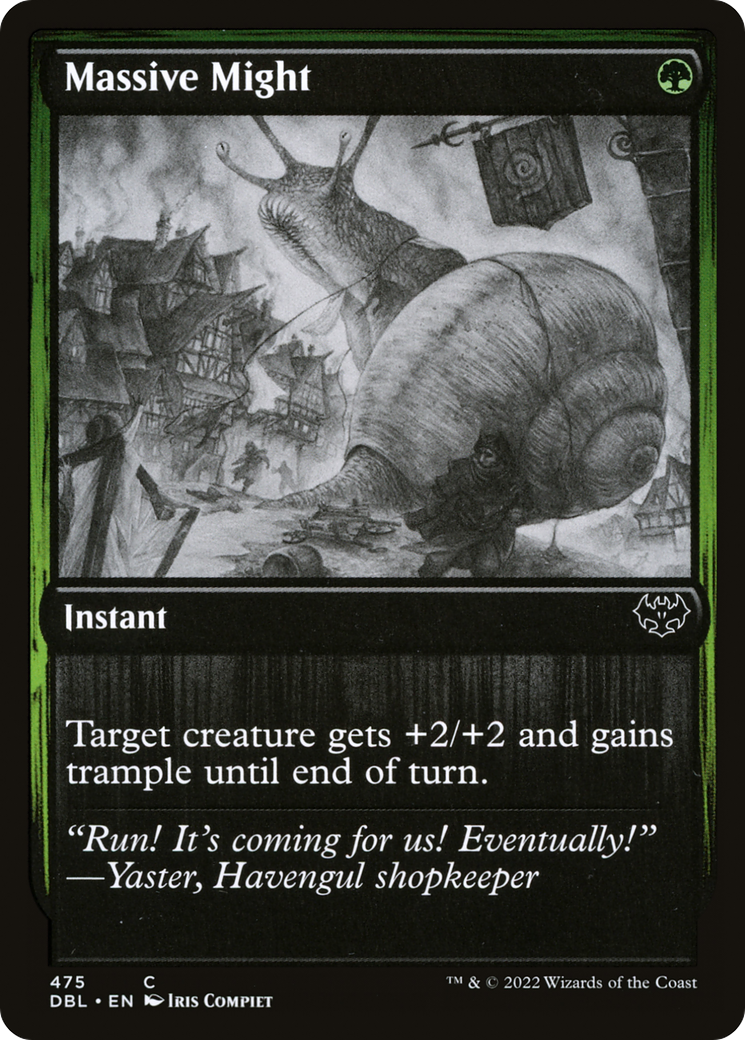 Massive Might [Innistrad: Double Feature] - The Mythic Store | 24h Order Processing