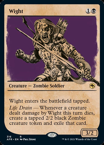 Wight (Showcase) [Dungeons & Dragons: Adventures in the Forgotten Realms] - The Mythic Store | 24h Order Processing