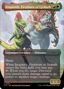 Itzquinth, Firstborn of Gishath (Borderless) [The Lost Caverns of Ixalan] - The Mythic Store | 24h Order Processing