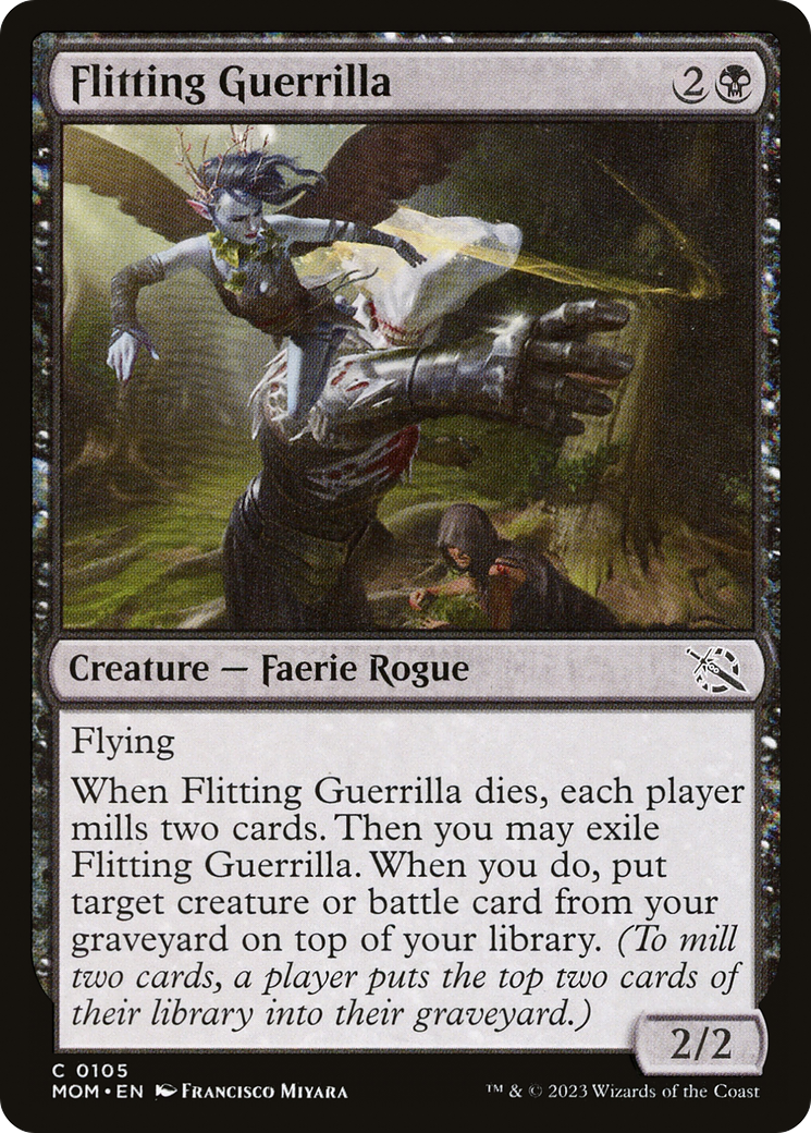 Flitting Guerrilla [March of the Machine] - The Mythic Store | 24h Order Processing