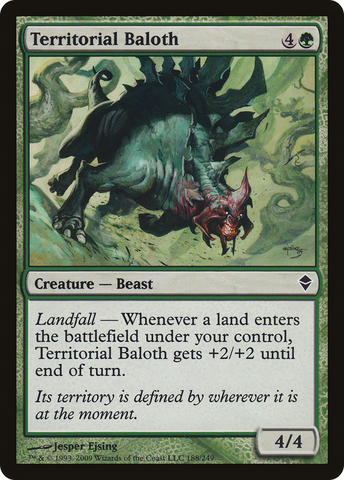Territorial Baloth [Zendikar] - The Mythic Store | 24h Order Processing