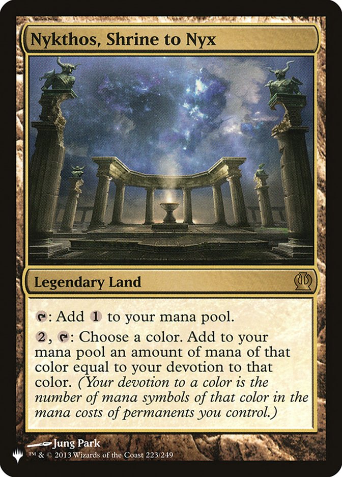 Nykthos, Shrine to Nyx [The List] - The Mythic Store | 24h Order Processing