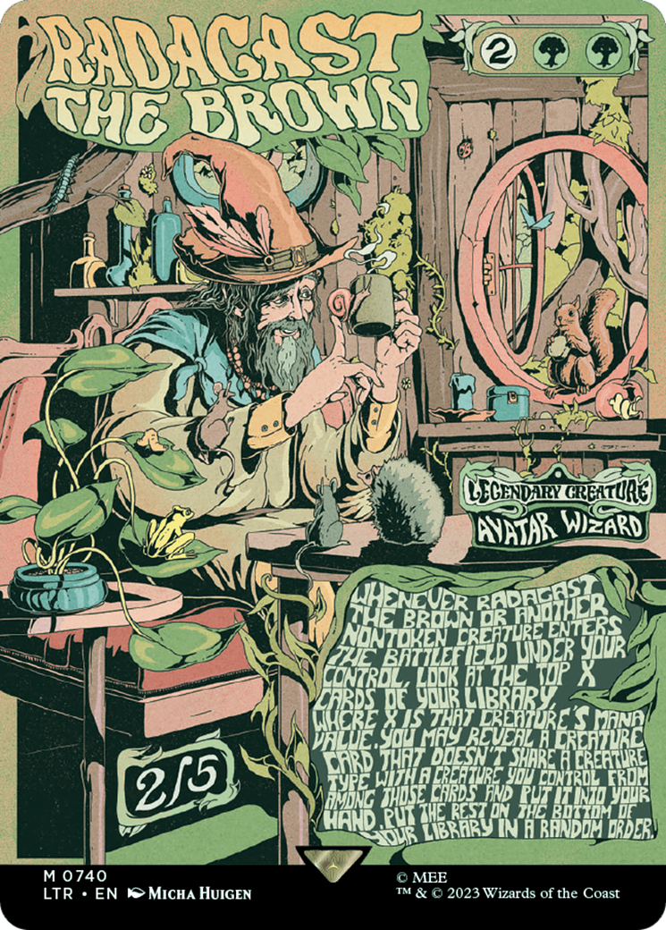 Radagast the Brown (Borderless Poster) [The Lord of the Rings: Tales of Middle-Earth] - The Mythic Store | 24h Order Processing