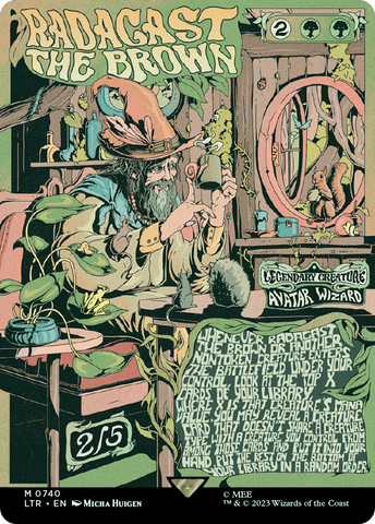 Radagast the Brown (Borderless Poster) [The Lord of the Rings: Tales of Middle-Earth] - The Mythic Store | 24h Order Processing