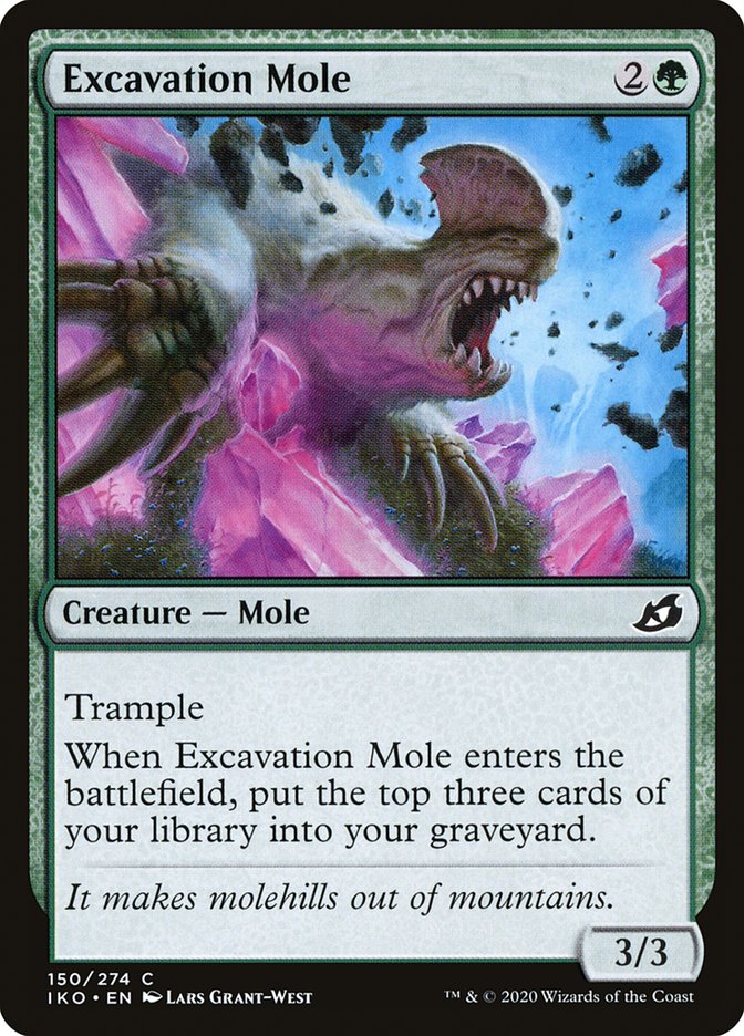 Excavation Mole [Ikoria: Lair of Behemoths] - The Mythic Store | 24h Order Processing