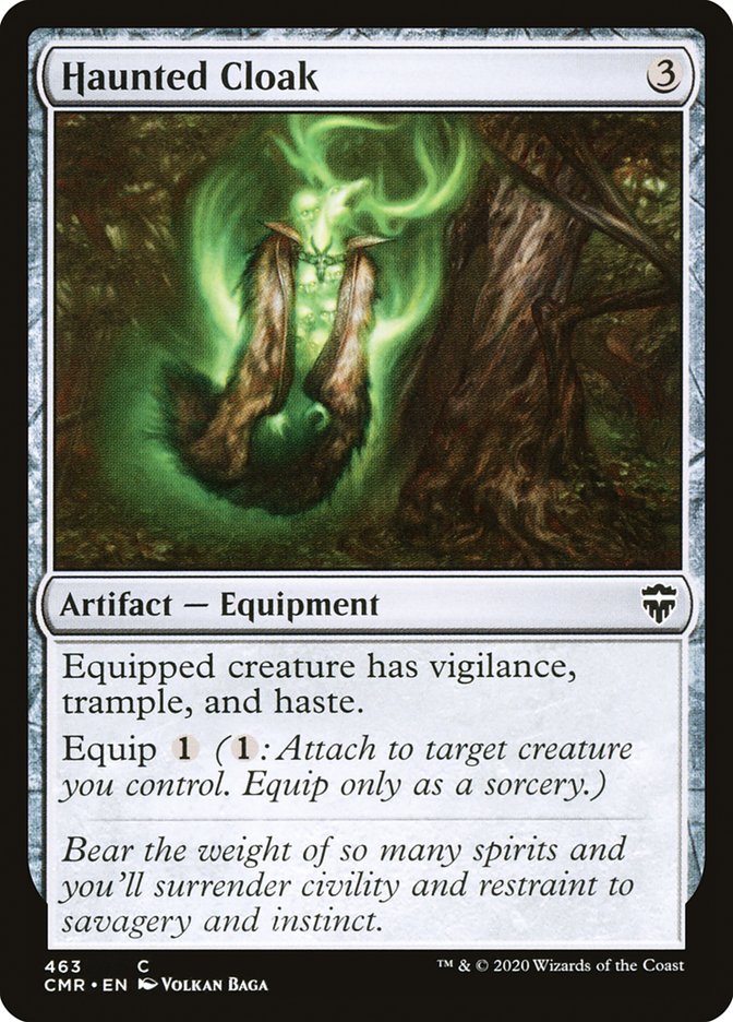 Haunted Cloak (463) [Commander Legends] - The Mythic Store | 24h Order Processing