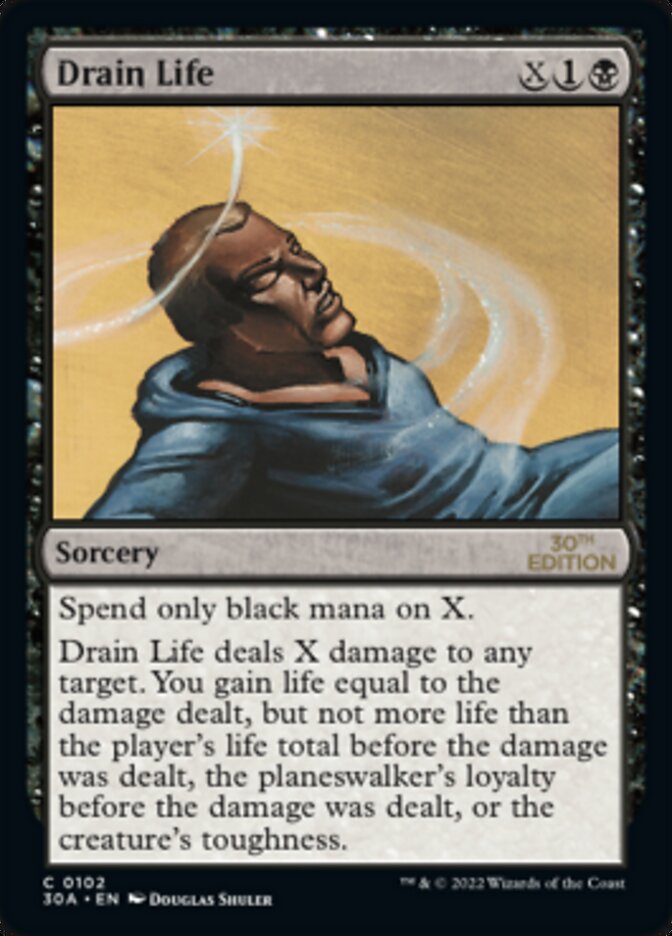 Drain Life [30th Anniversary Edition] - The Mythic Store | 24h Order Processing