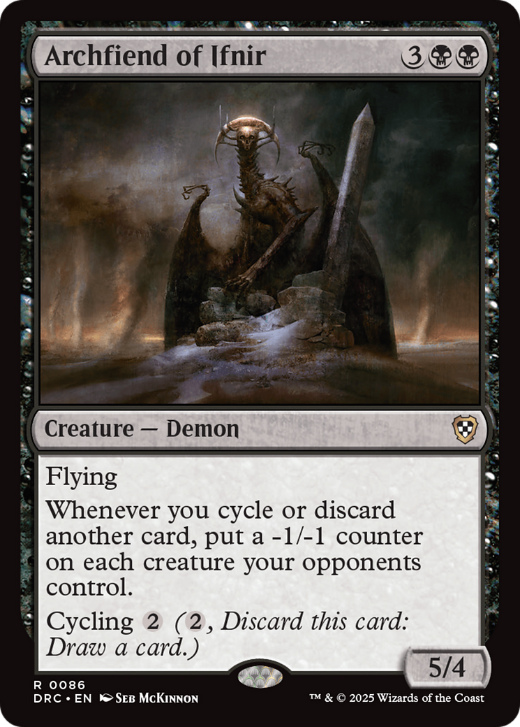 Archfiend of Ifnir [Aetherdrift Commander] - The Mythic Store | 24h Order Processing