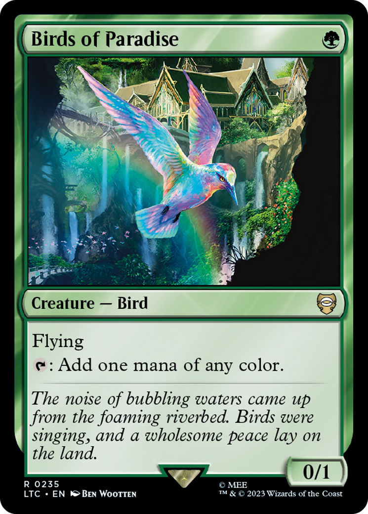 Birds of Paradise [The Lord of the Rings: Tales of Middle-Earth Commander] - The Mythic Store | 24h Order Processing