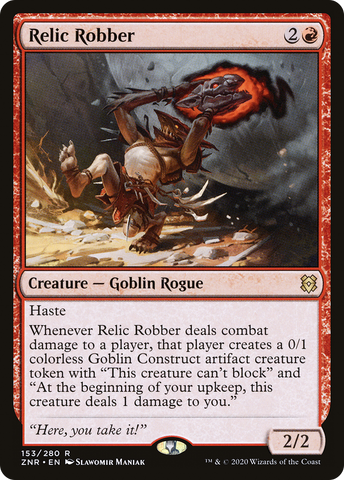 Relic Robber [Zendikar Rising] - The Mythic Store | 24h Order Processing
