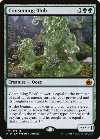 Consuming Blob [Innistrad: Midnight Hunt] - The Mythic Store | 24h Order Processing