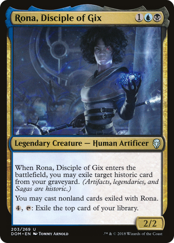Rona, Disciple of Gix [Dominaria] - The Mythic Store | 24h Order Processing