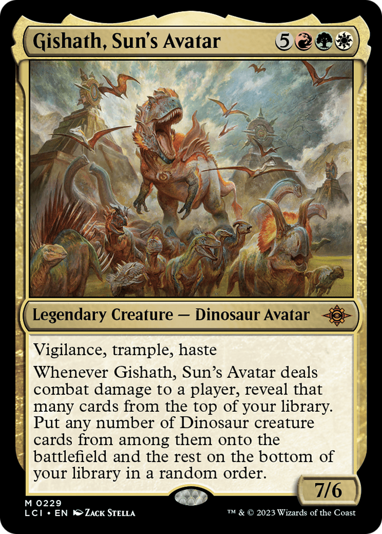 Gishath, Sun's Avatar [The Lost Caverns of Ixalan] - The Mythic Store | 24h Order Processing