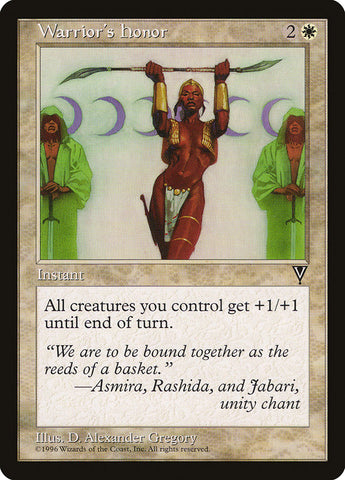 Warrior's Honor [Visions] - The Mythic Store | 24h Order Processing