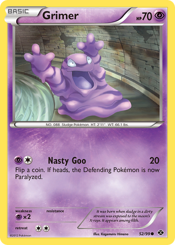 Grimer (52/99) [Black & White: Next Destinies] - The Mythic Store | 24h Order Processing