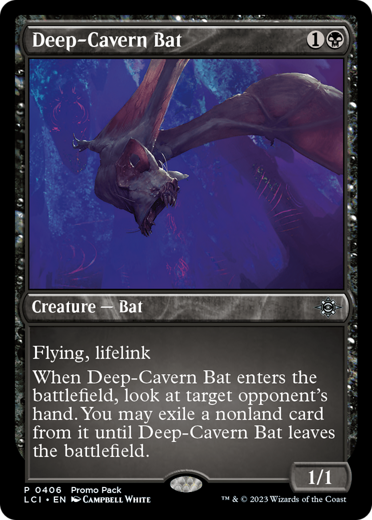 Deep-Cavern Bat [The Lost Caverns of Ixalan Promos] - The Mythic Store | 24h Order Processing