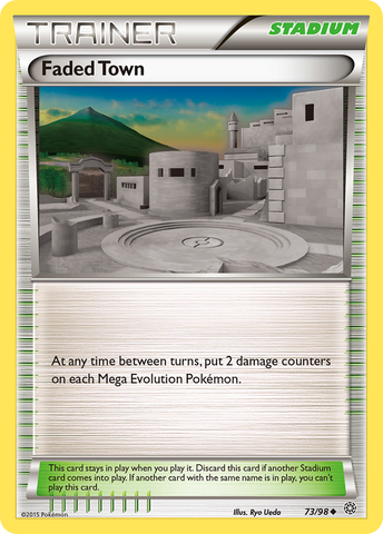 Faded Town (73/98) [XY: Ancient Origins] - The Mythic Store | 24h Order Processing