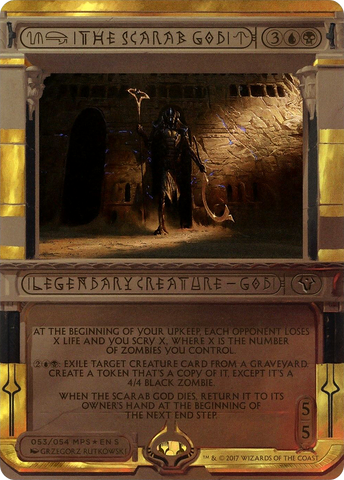 The Scarab God (Invocation) [Amonkhet Invocations] - The Mythic Store | 24h Order Processing
