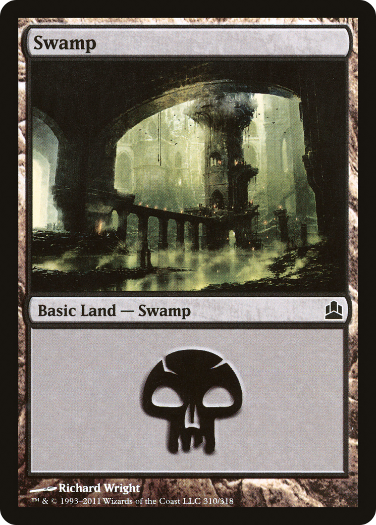 Swamp (310) [Commander 2011] - The Mythic Store | 24h Order Processing