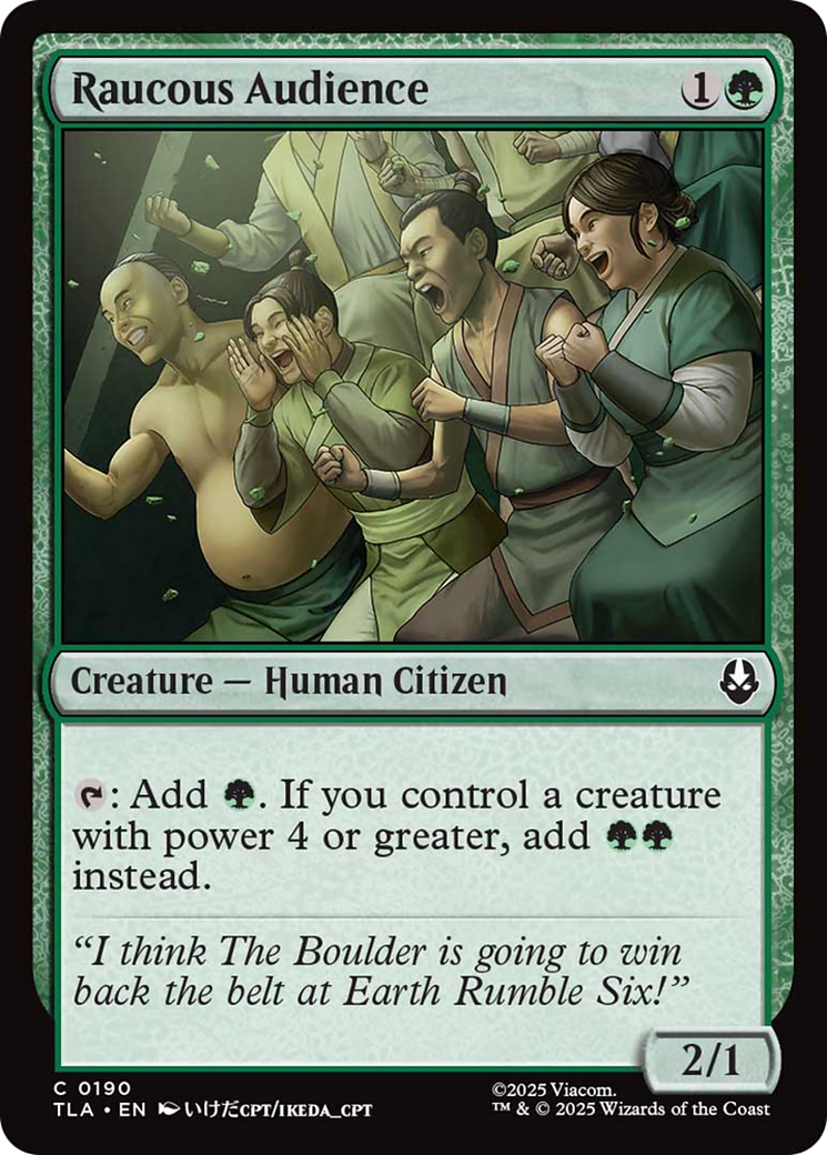 Raucous Audience [Avatar: The Last Airbender] - The Mythic Store | 24h Order Processing