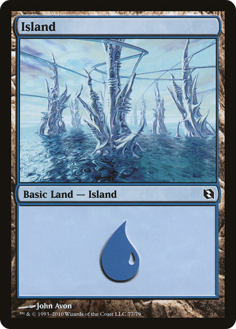 Island (77) [Duel Decks: Elspeth vs. Tezzeret] - The Mythic Store | 24h Order Processing