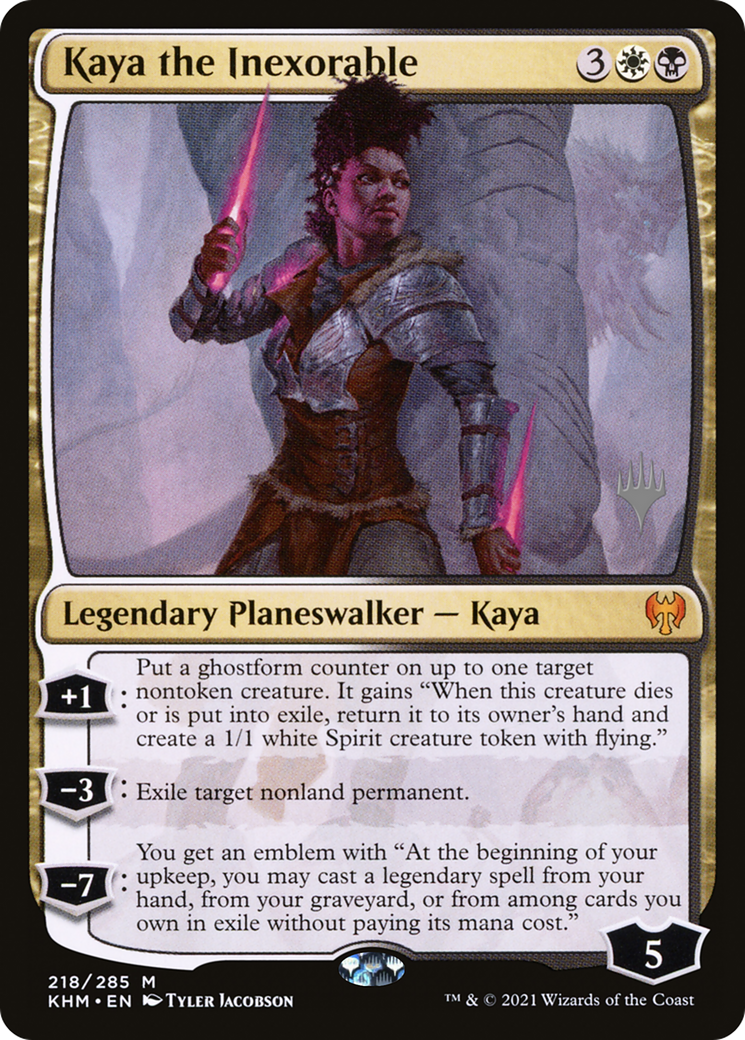 Kaya the Inexorable (Promo Pack) [Kaldheim Promos] - The Mythic Store | 24h Order Processing