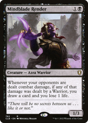 Mindblade Render [Commander Legends: Battle for Baldur's Gate] - The Mythic Store | 24h Order Processing