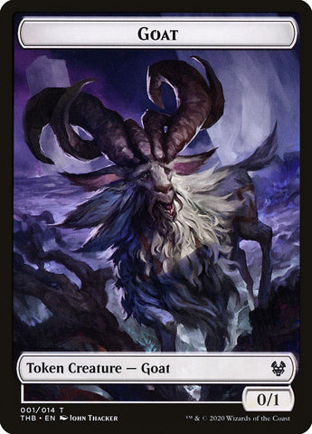 Goat Token [Theros Beyond Death Tokens] - The Mythic Store | 24h Order Processing