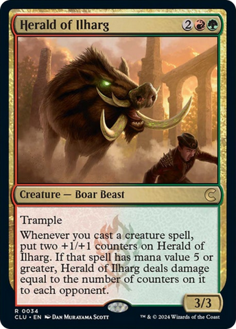 Herald of Ilharg [Ravnica: Clue Edition] - The Mythic Store | 24h Order Processing