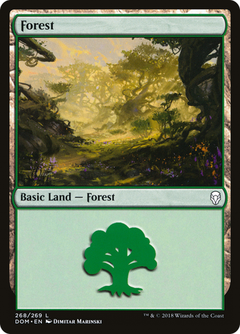 Forest (268) [Dominaria] - The Mythic Store | 24h Order Processing