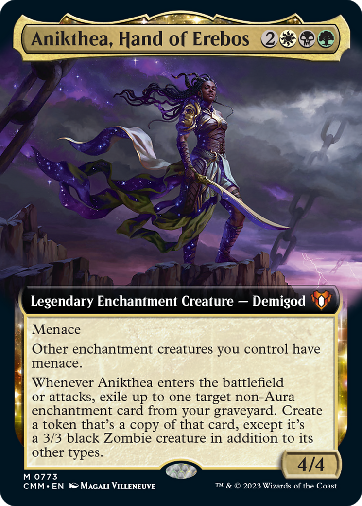 Anikthea, Hand of Erebos (Extended Art) [Commander Masters] - The Mythic Store | 24h Order Processing