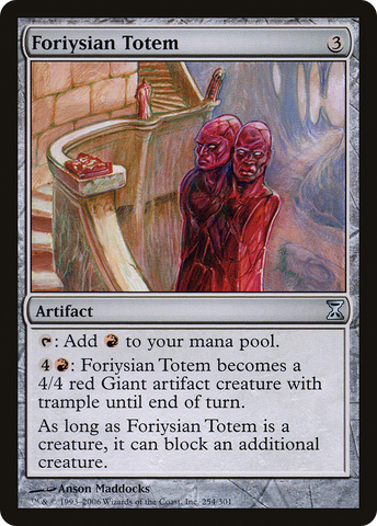 Foriysian Totem [Time Spiral] - The Mythic Store | 24h Order Processing