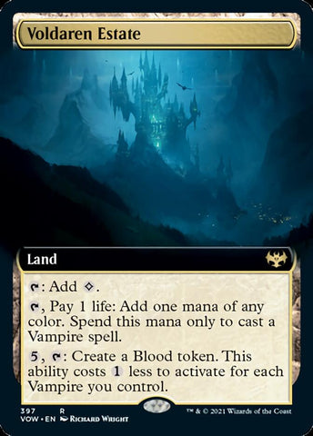 Voldaren Estate (Extended Art) [Innistrad: Crimson Vow] - The Mythic Store | 24h Order Processing