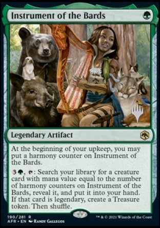Instrument of the Bards (Promo Pack) [Dungeons & Dragons: Adventures in the Forgotten Realms Promos] - The Mythic Store | 24h Order Processing