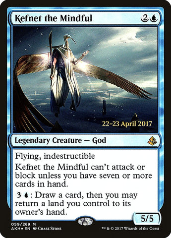 Kefnet the Mindful [Amonkhet Prerelease Promos] - The Mythic Store | 24h Order Processing