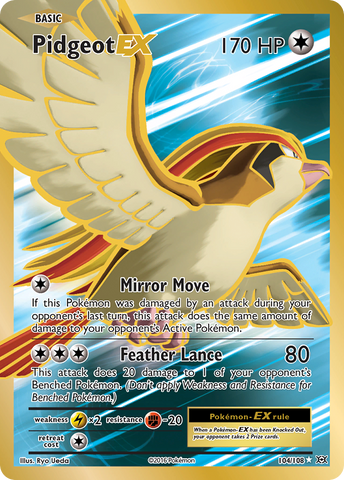 Pidgeot EX (104/108) [XY: Evolutions] - The Mythic Store | 24h Order Processing
