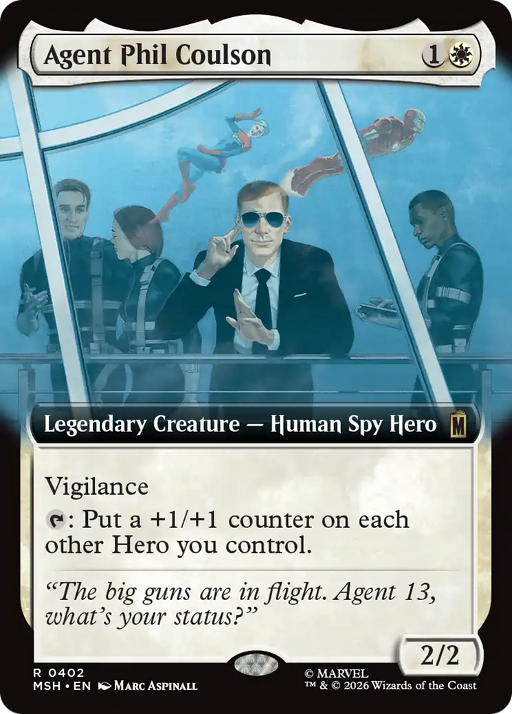 Agent Phil Coulson (Extended Art) [Marvel Super Heroes] - The Mythic Store | 24h Order Processing