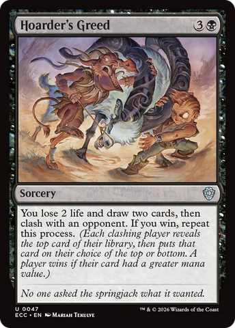 Hoarder's Greed [Lorwyn Eclipsed Commander] - The Mythic Store | 24h Order Processing