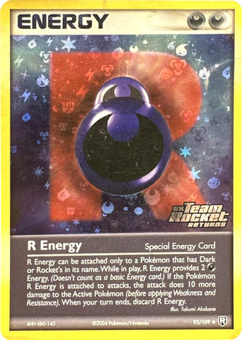 R Energy (95/109) (Stamped) [EX: Team Rocket Returns] - The Mythic Store | 24h Order Processing