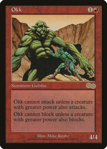 Okk [Urza's Saga] - The Mythic Store | 24h Order Processing
