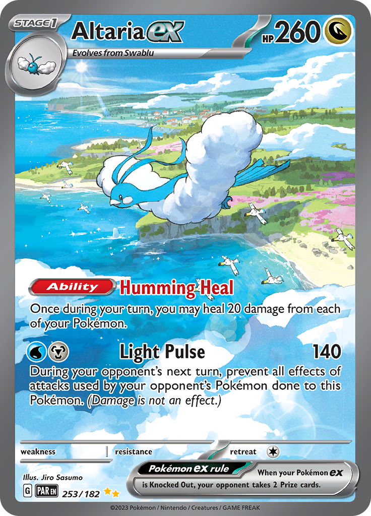 Altaria ex (253/182) [Scarlet & Violet: Paradox Rift] - The Mythic Store | 24h Order Processing