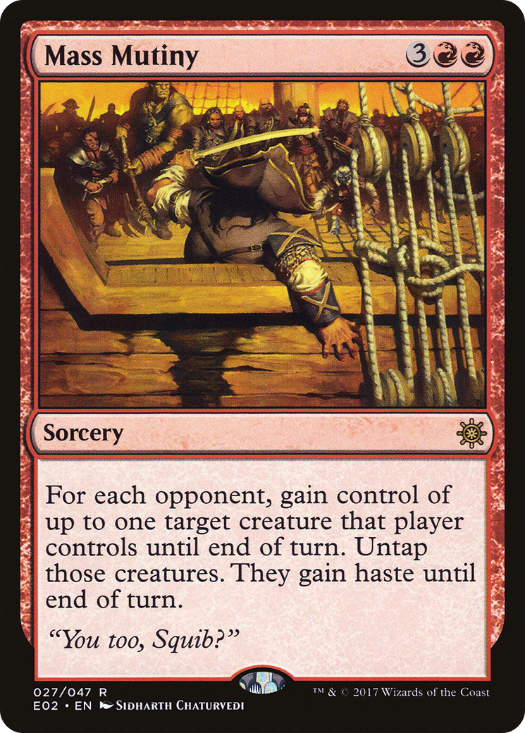 Mass Mutiny [Explorers of Ixalan] - The Mythic Store | 24h Order Processing