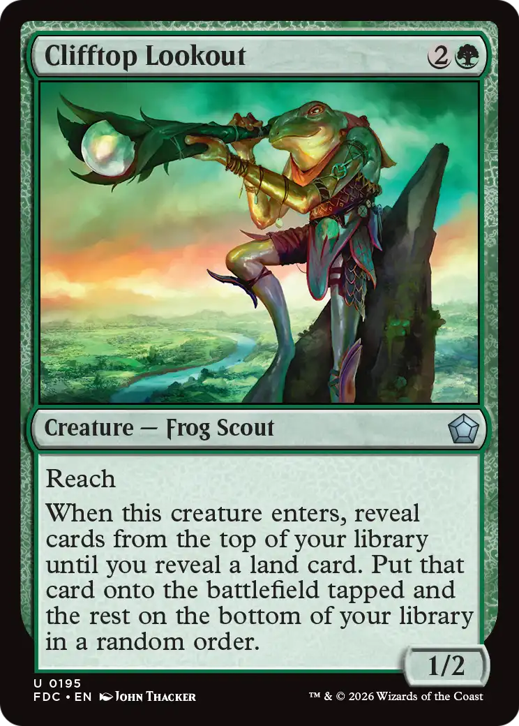 Clifftop Lookout [Foundations Commander] - The Mythic Store | 24h Order Processing