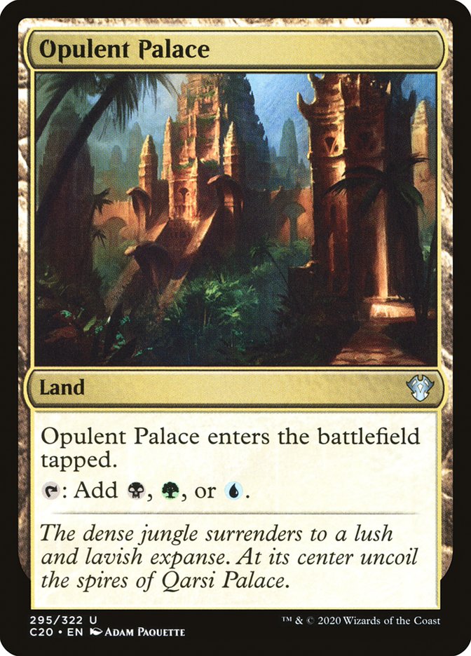 Opulent Palace [Commander 2020] - The Mythic Store | 24h Order Processing