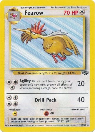 Fearow (36/64) [Jungle Unlimited] - The Mythic Store | 24h Order Processing